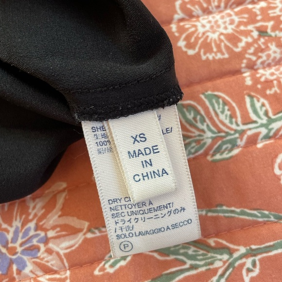 Rebecca Minkoff 100% Silk Pull-On Drawstring Skirt w/Pockets - Picture 9 of 11